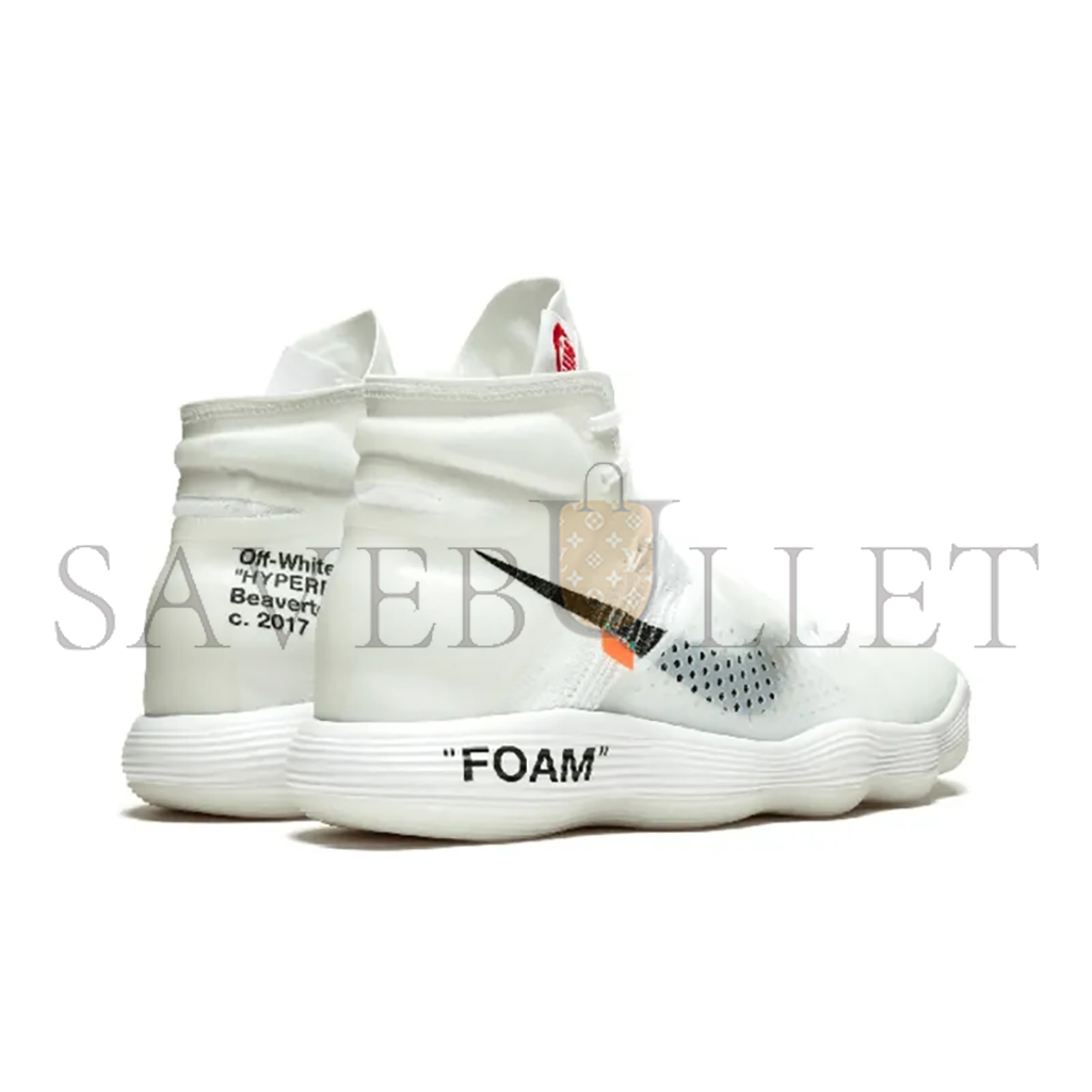 NIKE REACT HYPERDUNK 2017 FLYKNIT OFF-WHITE AJ4578-100